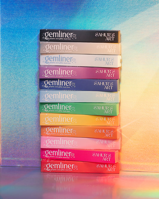 GEMLINER - Graphic and Glitter Dual Liner