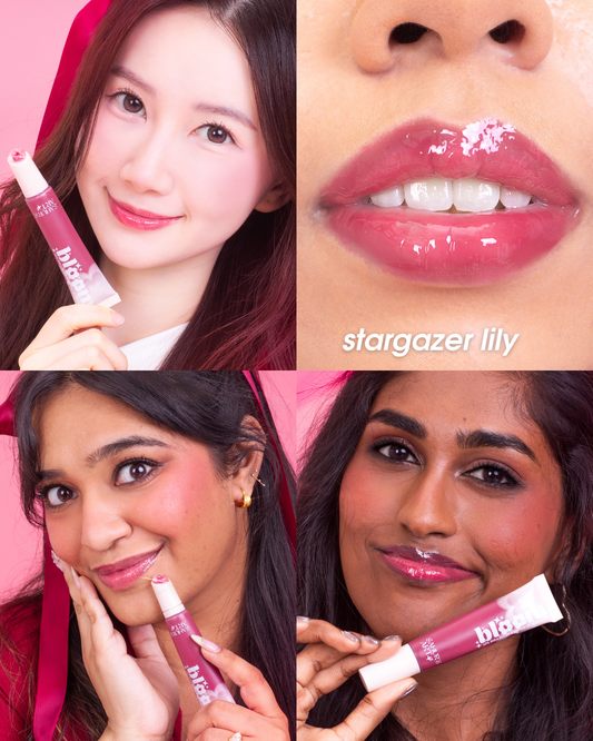 BLOOM - 33% Shea Butter Lip Treatment in Stargazer Lily - Sahursart